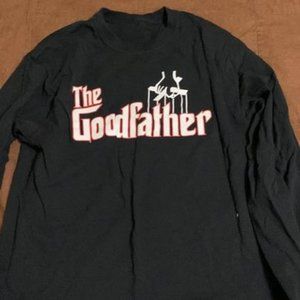GODFATHER SHIRT LONG SLEEVE MEN SIZE MEDIUM